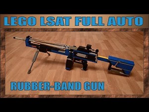 LEGO | LSAT MACHINEGUN | FULL AUTO | RUBBER-BAND GUN | № 109