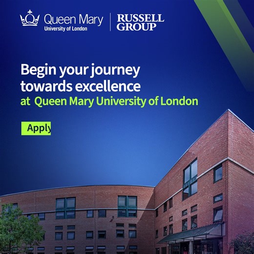 1K views | Your bright and shiny future awaits you only at Queen Mary University of London, proudly ranked 92nd globally and 10th in the UK by U.S. News & World Report 2024-25. Enroll now for September 2025 UG and PG Programmes! | Queen Mary University of London | Facebook