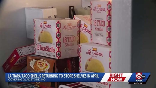 La Tiara fans who stockpiled taco shells excited about brand's return