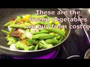 How To Make Chicken and Frozen Vegetables Stir Fry