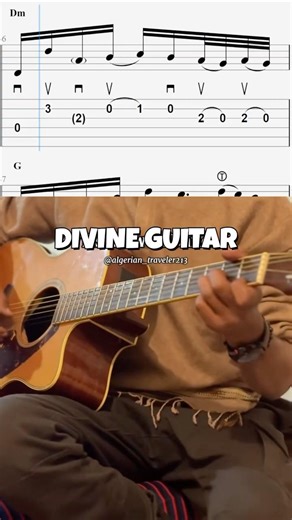 Amidinine acoustic guitar tabs - main theme music by Tissilawen