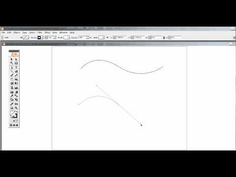 how to draw curved lines