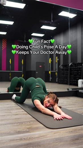 Make sure to add child’s pose to your stretch routine for optimal healthy hips. #fypシ゚ #healthyyoga #yogahealth #yogaday #yogalife