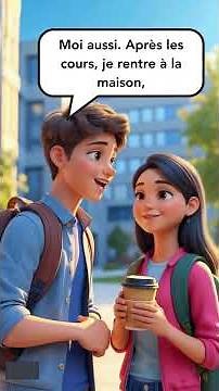 Ma routine quotidienne en français – Dialogue pratique pour apprendre à parler du quotidien