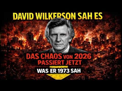 Prophet David Wilkerson: Er sagte das Chaos von 2026 voraus – Was er 1973 sah, geschieht.