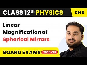 Linear Magnification of Spherical Mirrors | Class 12 Physics Chapter 9 | CBSE/JEE/NEET