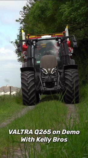 Kelly Bros Demo VALTRA Q265: Silage with Valtra Power! 🌱🚜