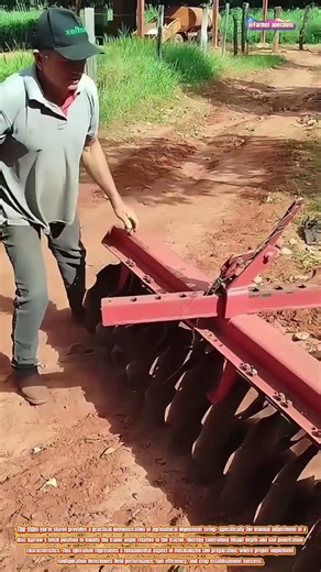 The Art of Disc Harrow Hitch Adjustment and Tillage Optimization