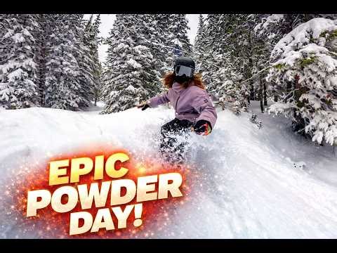 Riding Bottomless Powder Like This Feels Illegal
