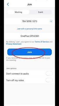 How to join zoom meeting