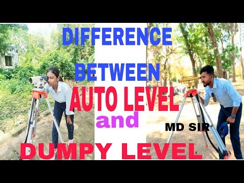 DIFFERENCE BETWEEN DUMPY LEVEL AND AUTO LEVEL #mdsir #panduaiti #levelling #autolevel
