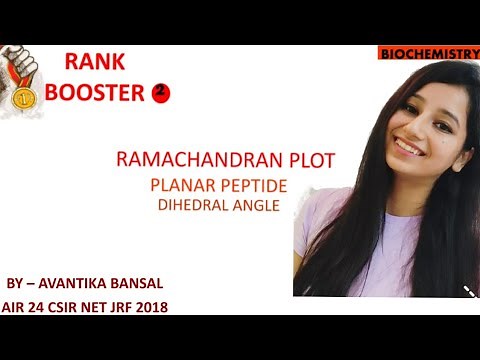 Rank Booster 2 -Dihedral|Torsion|Conformational Angle| Ramachandran Plot - part I |Biochemistry|