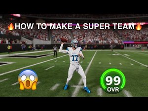 How to QUICKLY create a SUPER TEAM in Madden 26 Franchise Mode