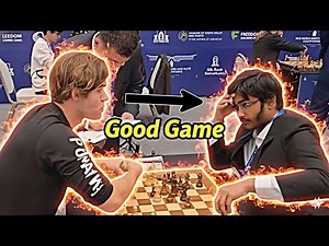 Magnus Praises His Opponent After Intense Battle! 👏 True Sportsmanship!
