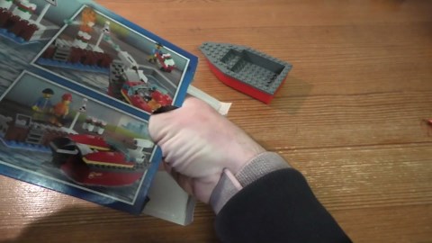 Brave LEGO Fire Crew Battles Flames in Harbor Rescue