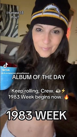 Coffee Crew… 1983 Week begins now. ☕⚡️🔥 Rock of Ages. Album of the Day. Keep rolling with the Crew.