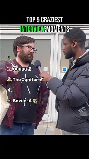 Top 5 Craziest Interview Moments!! 😂