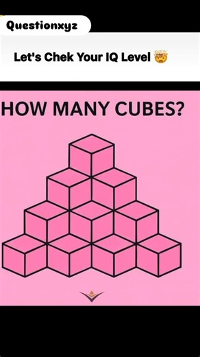 how many cubes comment box your answer #questionxyz