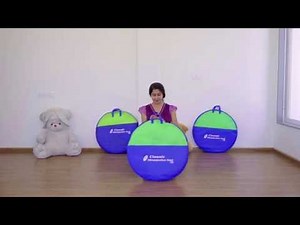 Classic single bed mosquito net Folding method