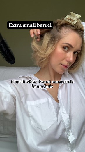 Versatile Hair Styling with Hot Tools Barrel Brushes