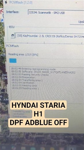 HYUNDAI DENSO SH72546 STARIA H1 DPF ADBLUE OFF DONE CRDI E6