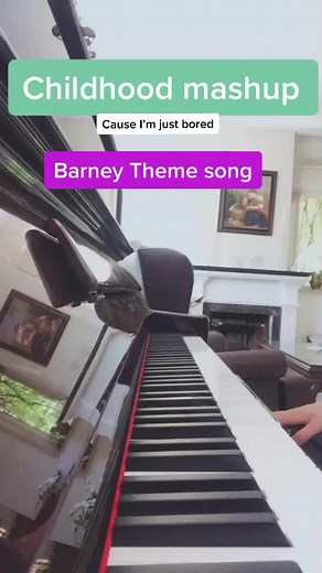 What kind of videos do you guys prefer? #pianohub #piano #barney #childrensong #children #pianomashup #pianotutorial #pianist