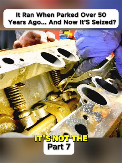 Restoring a Classic Car Engine After 50 Years