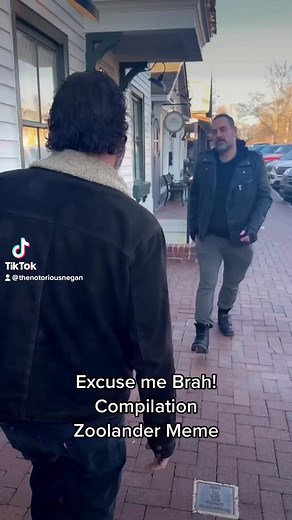 95K views · 3.1K reactions | Excuse me Brah! Compilation Mick Grimes / Michael Wilson I be Negan @tonydixondude Daito Michonne #zoolandermeme #twd | The Notorious Negan | Facebook
