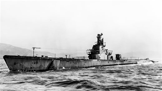 The US submarine that blew up a train inside Japan