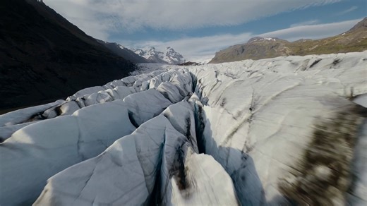 Iceland captured by first person view drones, part 1