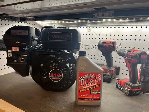 "predator 212cc Break In And First Start Up" - How To Tutorial