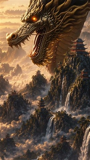 🐉 Zhulong - 5 Fun Facts | The Dragon God of Day and Night #mythologyfacts #chinesemythology #dragon