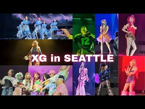 XG LIVE (FRONT ROW FANCAM) in SEATTLE @ WaMu THEATER [MEGA-CUT] | XG 1st WORLD TOUR "The first HOWL"