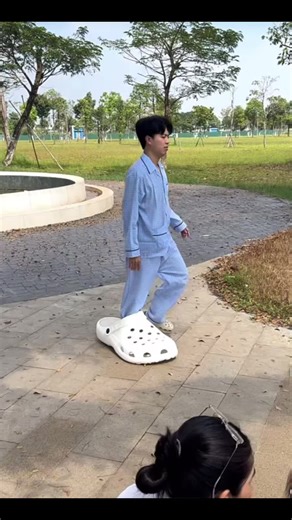 Patient Wears Giant Crocs to See Doctor