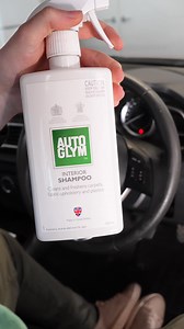Dash, pedals, trims, steering wheel - where grime builds up 🧼🛻 Autoglym Interior Shampoo leaves it clean, fresh & residue-free. ✨ | Autoglym Australia