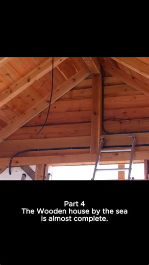 The Wooden House by the Sea: Nearing Completion