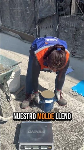 Parte 3: Prueba Masa Unitaria. ASTM C138 #controldecalidad #construccion #ingenieria