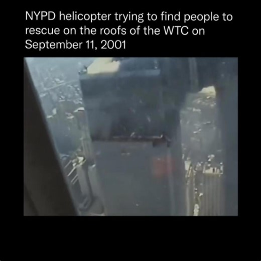 Helicopter Footage From 9/11
