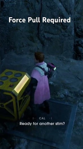 Jedi Fallen Order: Ice Caves Stim Canister Location - Force Pull Required
