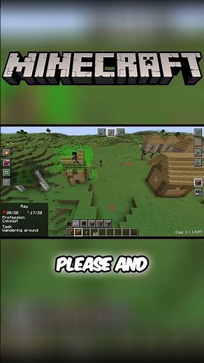 Minecraft Village Build: Watch Me Strategize and Build!