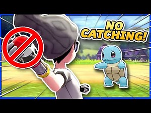 Beating Pokemon Sword & Shield without Catching ANY Pokemon...