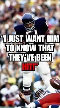 Dick Butkus TELLS a STORY about his HITTING STYLE when he’s on the football field! 🔥#shorts #nfl