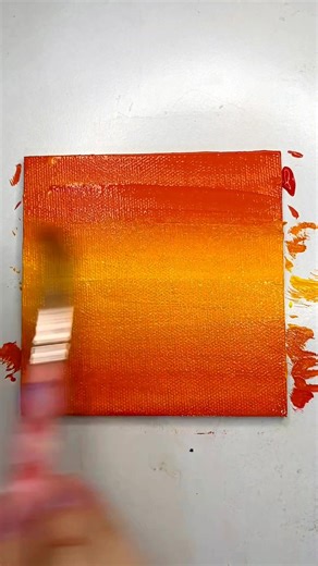 Sunset Canvas Drawing by Buse Eken