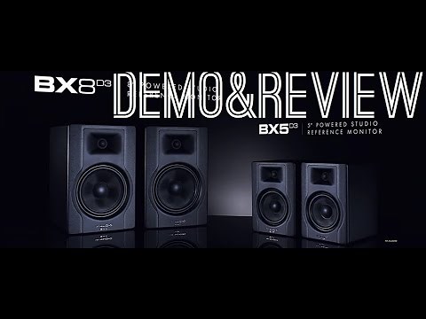M-AUDIO BX5 D3 MONITOR SPEAKERS ¦ HOMESTUDIO DEMO & REVIEW