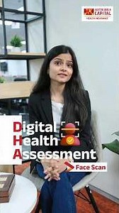 Take your Digital Health Assessment (Face Scan) now, to know about your key health vitals. 📲