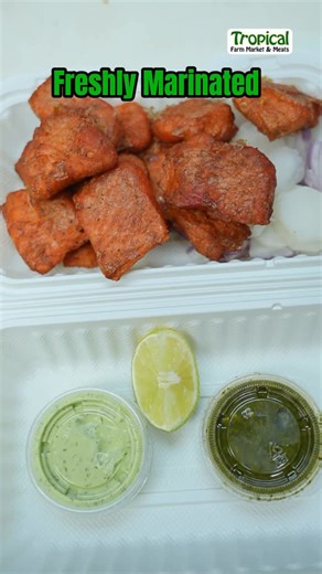 Tropical Farm market and meats on Instagram: "❄️ This Winter, Treat Your Tastebuds! ❄️ Don’t Miss Our Fresh Basa Fish Deal – $6.99 🐟 Served with Tartar & Mint Sauce 🍋 Freshly Marinated, Bursting with Flavour 😋 👉 Only at Tropical Farm Market and Meats! #tropicalfarmmarket #basafish #freshseafood #winterspecial #fishdeal"