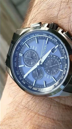 Citizen Attesa - All titanium "Light in Darkness" gorgeous watch