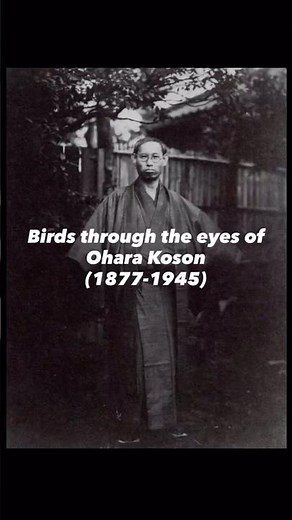 Ohara Koson (1877-1945) #history #historyshorts #birds #oharakoson #japanesehistory #arthistory #art