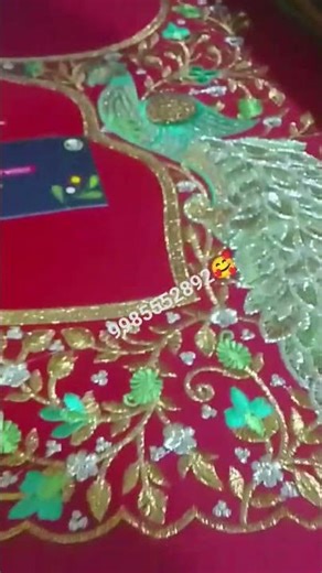 #Bridal #Peacock Computer Embroidery Design🧵