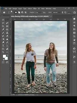 Adobe Photoshop - How to remove a person in a Picture